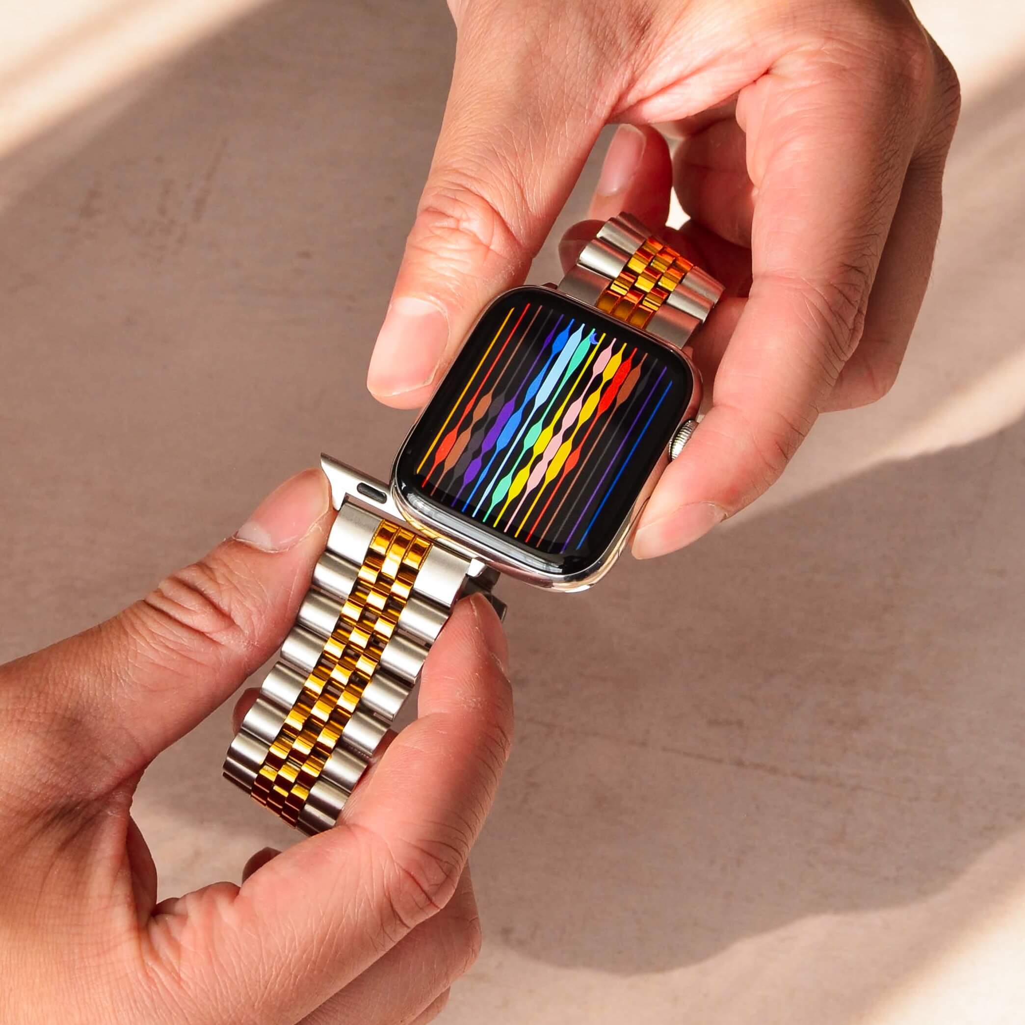 #Color_Silver Gold